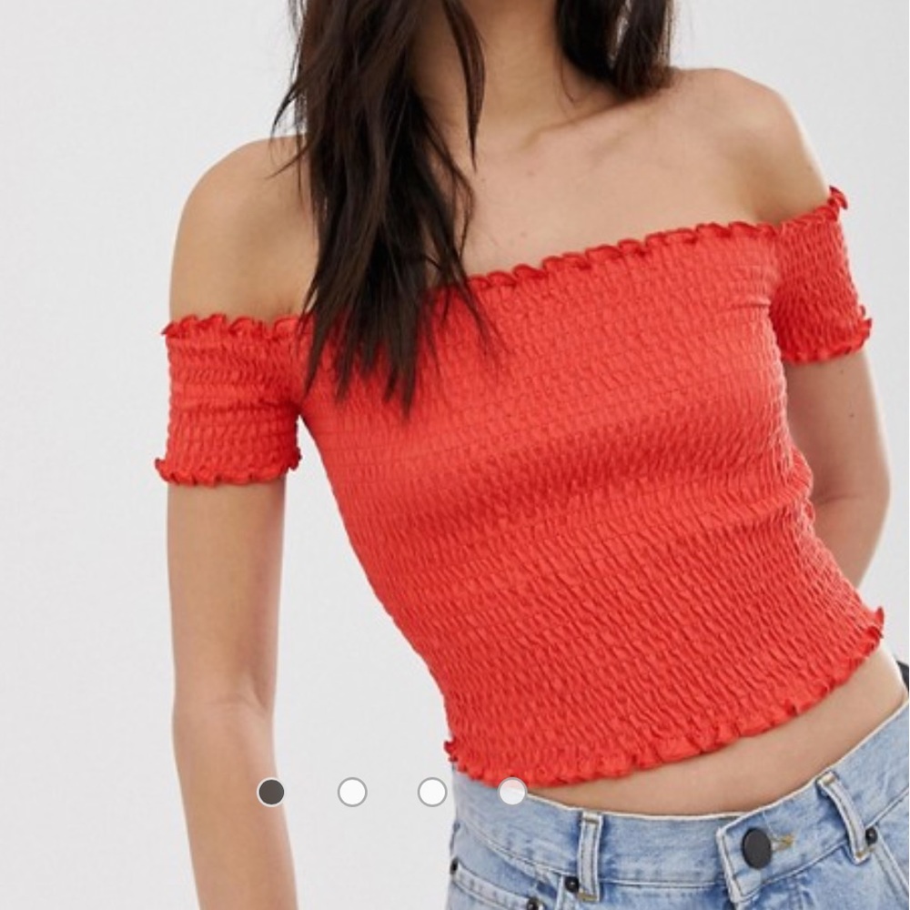 Nasty Gal Off the Shoulder Top